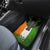 Irish Cross Mix With Shamrock Floral And Flag Car Mats - Wonder Print Shop