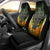Irish Cross Mix With Shamrock Floral And Flag Car Seat Cover - Wonder Print Shop