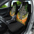 Irish Cross Mix With Shamrock Floral And Flag Car Seat Cover - Wonder Print Shop