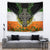 Irish Cross Mix With Shamrock Floral And Flag Tapestry - Wonder Print Shop