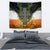 Irish Cross Mix With Shamrock Floral And Flag Tapestry - Wonder Print Shop