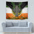 Irish Cross Mix With Shamrock Floral And Flag Tapestry - Wonder Print Shop