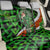 Patrick Day - Irish Cross - Lucky Girl Back Car Seat Cover - Wonder Print Shop