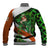 Patrick Day - Irish Cross - Lucky Girl Baseball Jacket - Wonder Print Shop