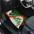 Patrick Day - Irish Cross - Lucky Girl Car Mats - Wonder Print Shop