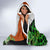 Patrick Day - Irish Cross - Lucky Girl Hooded Blanket