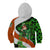 Patrick Day - Irish Cross - Lucky Girl Kid Hoodie - Wonder Print Shop