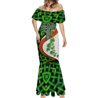 Patrick Day - Irish Cross - Lucky Girl Mermaid Dress - Wonder Print Shop
