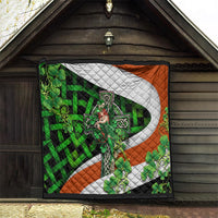 Patrick Day - Irish Cross - Lucky Girl Quilt - Wonder Print Shop