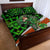 Patrick Day - Irish Cross - Lucky Girl Quilt Bed Set - Wonder Print Shop