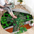 Patrick Day - Irish Cross - Lucky Girl Round Carpet