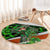 Patrick Day - Irish Cross - Lucky Girl Round Carpet