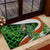 Patrick Day - Irish Cross - Lucky Girl Rubber Doormat - Wonder Print Shop