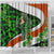 Patrick Day - Irish Cross - Lucky Girl Shower Curtain