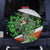 Patrick Day - Irish Cross - Lucky Girl Spare Tire Cover - Wonder Print Shop