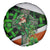 Patrick Day - Irish Cross - Lucky Girl Spare Tire Cover - Wonder Print Shop