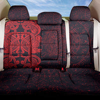 Norse Viking Dragon Back Car Seat Cover Celtic Knotwork and Runic Mythology Art