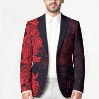 Norse Viking Dragon Blazer Celtic Knotwork and Runic Mythology Art
