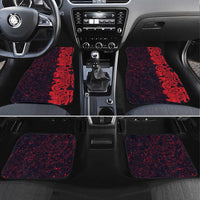 Norse Viking Dragon Car Mats Celtic Knotwork and Runic Mythology Art