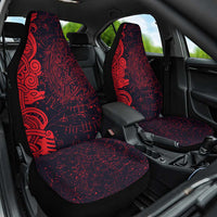 Norse Viking Dragon Car Seat Cover Celtic Knotwork and Runic Mythology Art
