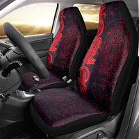 Norse Viking Dragon Car Seat Cover Celtic Knotwork and Runic Mythology Art