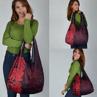 Norse Viking Dragon Grocery Bag Celtic Knotwork and Runic Mythology Art