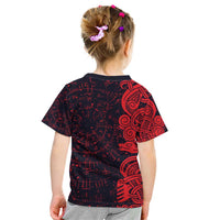 Norse Viking Dragon Kid T Shirt Celtic Knotwork and Runic Mythology Art