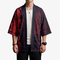 Norse Viking Dragon Kimono Celtic Knotwork and Runic Mythology Art