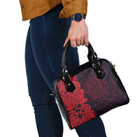 Norse Viking Dragon Shoulder Handbag Celtic Knotwork and Runic Mythology Art