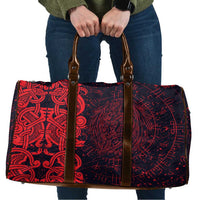 Norse Viking Dragon Travel Bag Celtic Knotwork and Runic Mythology Art