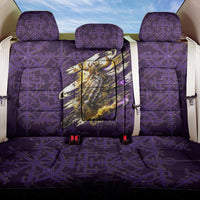 Odin Allfather Viking Back Car Seat Cover Epic Norse Mythology Illustration with Runic Circle Art