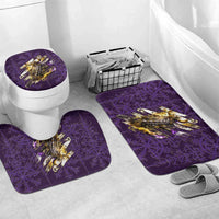 Odin Allfather Viking Bathroom Set Epic Norse Mythology Illustration with Runic Circle Art