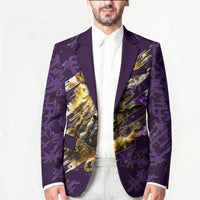 Odin Allfather Viking Blazer Epic Norse Mythology Illustration with Runic Circle Art