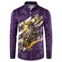 Odin Allfather Viking Button Sweatshirt Epic Norse Mythology Illustration with Runic Circle Art