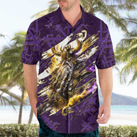 Odin Allfather Viking Hawaiian Shirt Epic Norse Mythology Illustration with Runic Circle Art