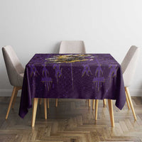 Odin Allfather Viking Tablecloth Epic Norse Mythology Illustration with Runic Circle Art