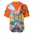 Dutch Lion Design Baseball Jersey with Tulips Windmills Bicycles and Coat of Arms