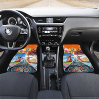 Dutch Lion Design Car Mats with Tulips Windmills Bicycles and Coat of Arms