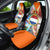 Dutch Lion Design Car Seat Cover with Tulips Windmills Bicycles and Coat of Arms