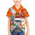 Dutch Lion Design Family Matching Mermaid Dress and Hawaiian Shirt with Tulips Windmills Bicycles and Coat of Arms