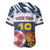 Personalized Russia Athletics Baseball Jersey with Soccer Ball, National Emblem, and Grunge Flag Design