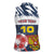 Personalized Russia Athletics Women Sleeveless Polo Shirt with Soccer Ball, National Emblem, and Grunge Flag Design