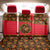 Russia Folk Art Back Car Seat Cover with Khokhloma Pattern and Traditional Rooster Design