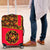 Russia Folk Art Luggage Cover with Khokhloma Pattern and Traditional Rooster Design