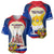 Russia Day Baseball Jersey with Kremlin Illustration, National Emblem, and Flag Stripes