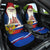 Russia Day Car Seat Cover with Kremlin Illustration, National Emblem, and Flag Stripes