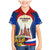 Russia Day Family Matching Mermaid Dress and Hawaiian Shirt with Kremlin Illustration, National Emblem, and Flag Stripes