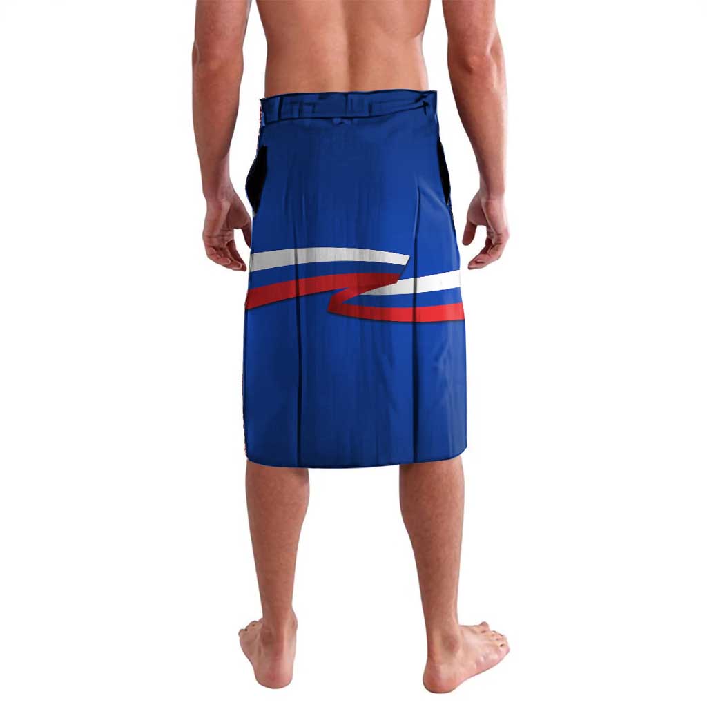Russia Day Lavalava with Kremlin Illustration, National Emblem, and Flag Stripes