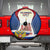 Russia Day Spare Tire Cover with Kremlin Illustration, National Emblem, and Flag Stripes