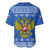 Russia Matryoshka Spirit Baseball Jersey with Folk Pattern and Double-Headed Eagle Emblem